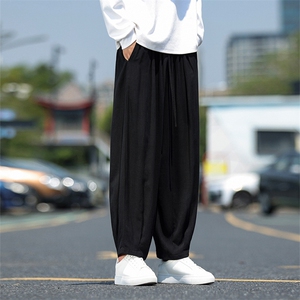 风现货 日系大码新中式街景休闲裤九分男士ZK62-P70控108图片