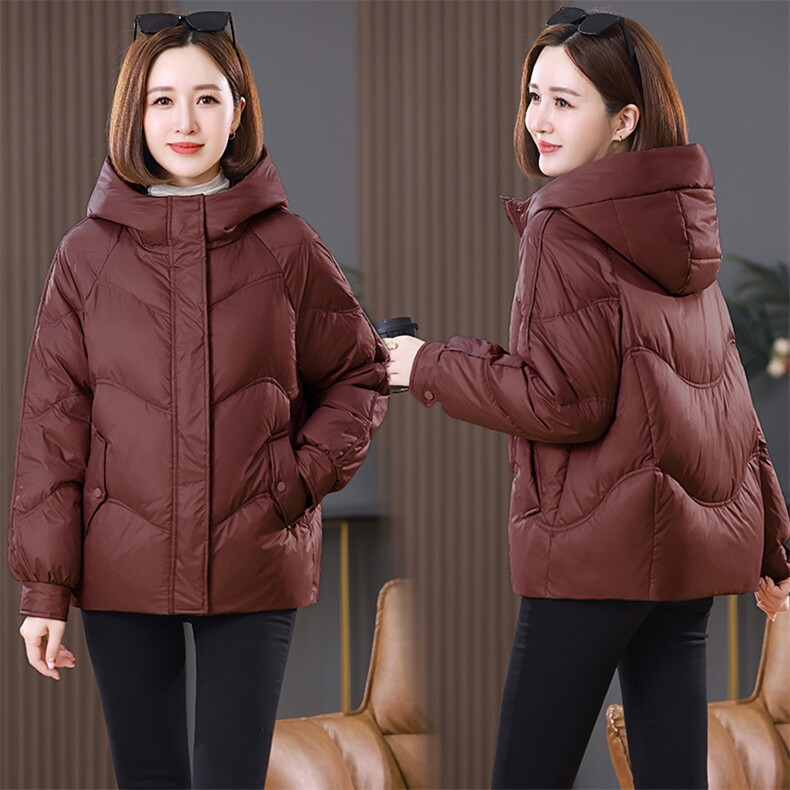 2025年冬季休闲风保暖常规羽绒服现货，女装羽绒服，婷轩阁