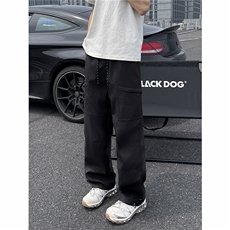 美式户外潮流工装休闲裤，A061-AX00853-P45-模特图，男装工装外套，电商A061