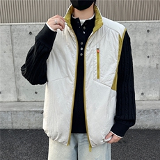 轻薄款马甲绵羊毛填充撞色山系男女同款保暖上衣GS63002，男装棉衣，星座1206（原A206）