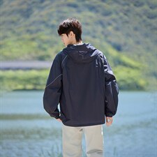 UPF50+有报告凉感轻薄透气宽松大码潮流防晒服DQC658-P48，男装防晒衣，电商B306