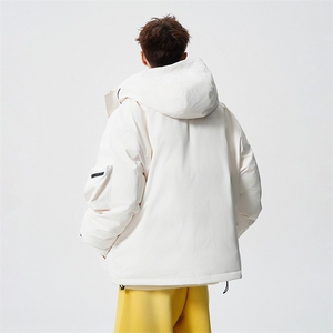 炸街高品质机能连帽羽绒服保暖情侣冬90白鸭绒2025 SYR2607-P270图片