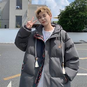 冬季新款美式宽松大码加厚棉衣外套XZ102B-1-M2612P125图片