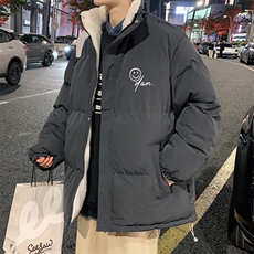 ！2023秋冬新款男士加绒加厚棉衣时尚立领棉服外套MY102特P78，男装棉衣，电商B220