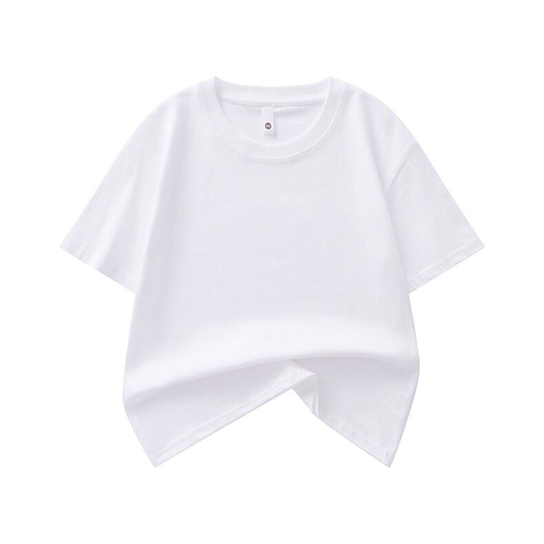 常规款男女通用秋季落肩袖时尚百搭T恤，童装T恤，佳绒高端店