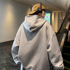 WY82-P34华夫格连帽薄款卫衣，男装卫衣，星座1501-1