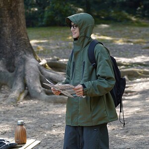 美式日系户外防水冲锋衣登山露营休闲夹克外套jk9183p138控168图片