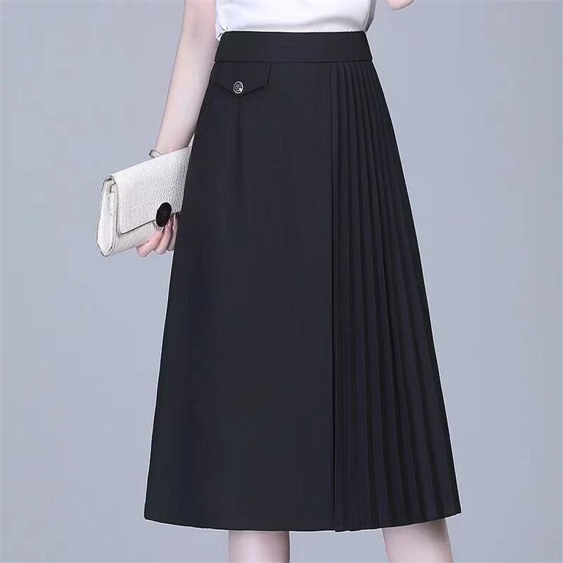 新款半裙，两色、四个尺码[现货]，女装半身裙，依柏璐