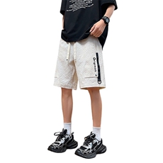 2025夏季男士潮牌短裤时尚休闲五分裤C208A-6702A-特P27，男装牛仔裤，电商C208A