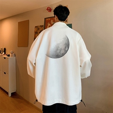 麂皮绒夹克男大码立领褂子外套JK85426-P68加绒款-P78，男装夹克，电商A040
