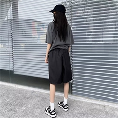 美式速干短裤夏季户外运动痞帅情侣男女宽松五分裤子BK38-P35，男装牛仔裤，星座1001-1
