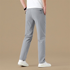 韩版薄款弹力休闲裤男士修身小脚商务西裤子潮流百搭外穿长裤，男装西裤，星座914
