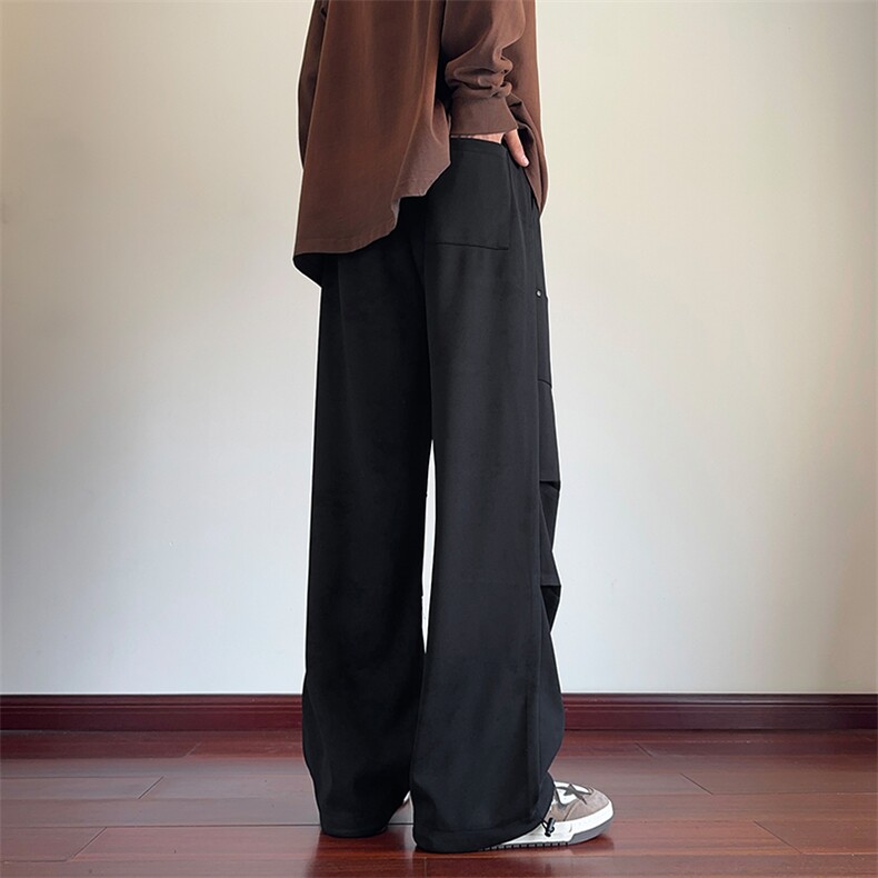 2025秋季新款潮流扎染褶皱宽松休闲脏脏裤B315-K116-特p40控78,男装休闲裤,电商B315