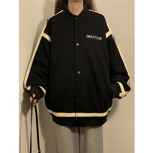 春季棒球服男女新款夹克休闲外套XZ102B-1-JK2609P85图片