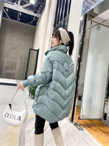 中长款羽绒服图片