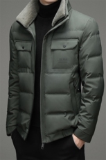 LD659钱塘2020-2秋冬新款中青年男士时尚休闲翻毛羽绒服外套P240，男装羽绒服，钱塘207-2