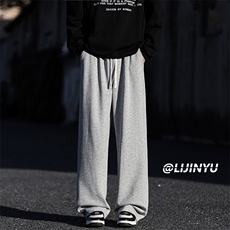时尚男装加绒港风高街垂顺休闲卫裤WK80-1常规特批25加绒特批30，男装休闲裤，星座718-1