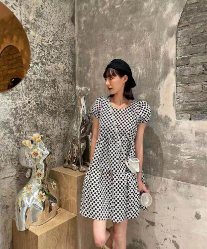 韩系麻料裙，女装，怡梦情缘