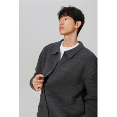 无影墙（现货）2025秋冬新款2数据重磅毛衣开衫外套TM01-P75，男装针织衫/毛衣，星座1315