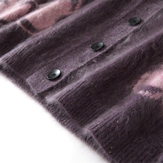 2025秋冬百搭时尚v领开衫纽扣针织羊绒衫，女装羊绒衫，品秋羊绒