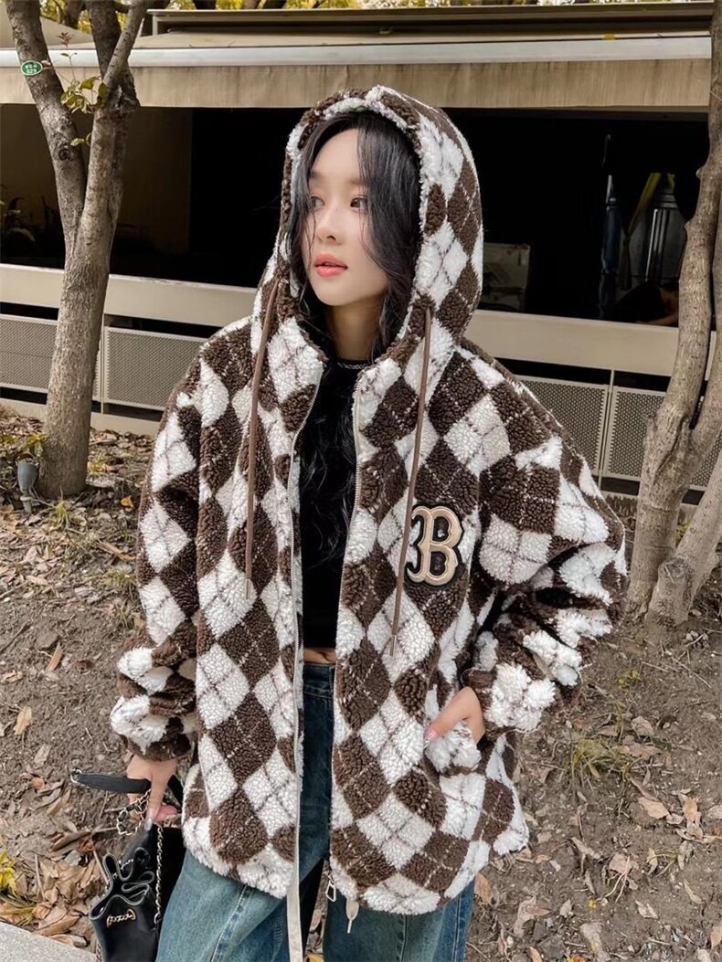 冬装新款颗粒绒外套，其它，玫瑰共和国