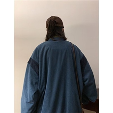 秋季日系灯芯绒棒球服Y6573P55，男装夹克，星座1116-2
