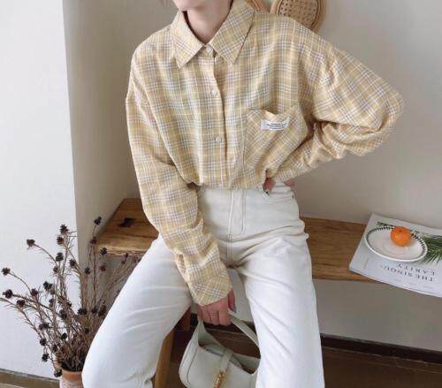 现货春款玛卡龙色系衬衫，女装衬衫，NIY