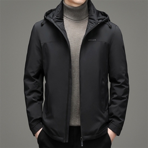CSYR86R012钱塘2020-2中年男士冬季厚款有帽简约羽绒服P175图片