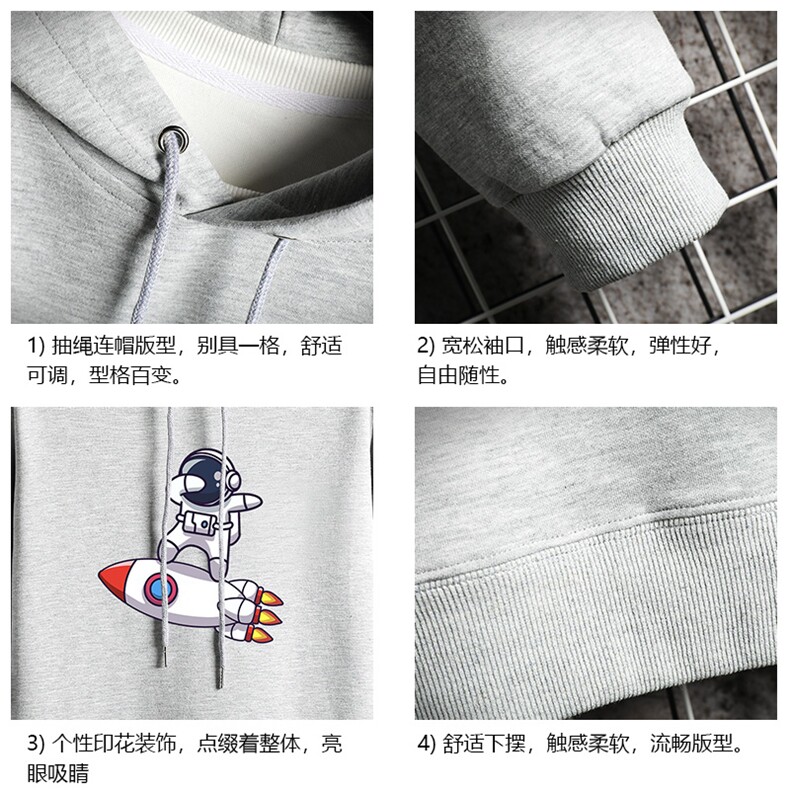 WY2158-P35加绒款-P40纯连帽卫衣男大码运动帽衫宽松薄网格,男装卫衣,电商A040A