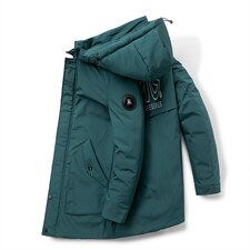 主推 90%白鸭绒M-8XL大码中长羽绒服 109-2199-P205图片