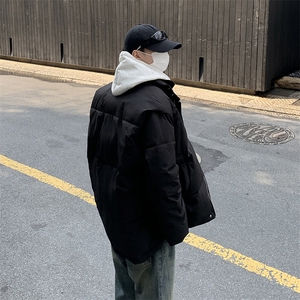2024冬新高级感立领棉服男潮棉袄宽松棉衣保暖外套M0223-P98图片