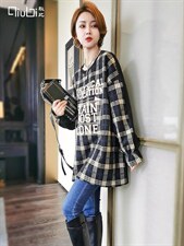 设计拼接加厚卫衣，女装卫衣/绒衫，雪儿伊秀