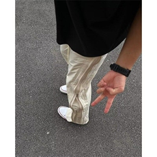 双拉链速干裤子男款春夏美式尼龙防水冲锋裤户外运动直筒登山裤，男装休闲裤，星座601-1