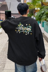 华夫格！华夫格上衣男圆领华夫格卫衣男大码长袖t恤男HY217-特P23，男装T恤，电商B367