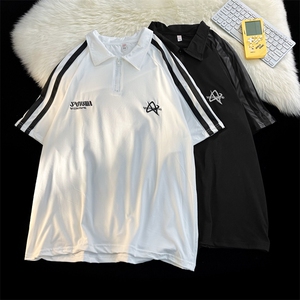 高端短袖polo衫男士翻领T恤男款半袖保罗衫透气潮体恤PL042-P35图片