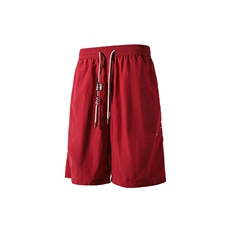 褶皱铆钉设计速干五分休闲短裤DK007立体锦纶(S-2XL)TP22，男装休闲裤，电商A088