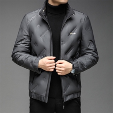 厚款保暖羽绒服男2023冬季新款男装中年新款商务休闲立领外套，男装羽绒服，电商B212（原钱塘6029）