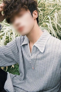 网图慎用 翻领手缝线时尚老钱风长袖T恤男宽松T24524-特P40控78图片