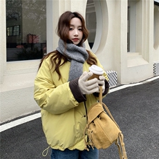 【现货主推】数据好两面穿保暖棉衣+围巾2C327-9929-P195控318，女装棉衣/棉服，2C327