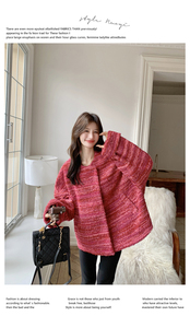 新款，毛呢外套2C093-6658-P195-K298图片
