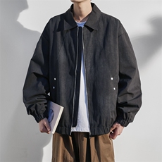 JK8865-P78L-9XL2025秋冬新款大码翻领夹克外套控128，男装夹克，星座109