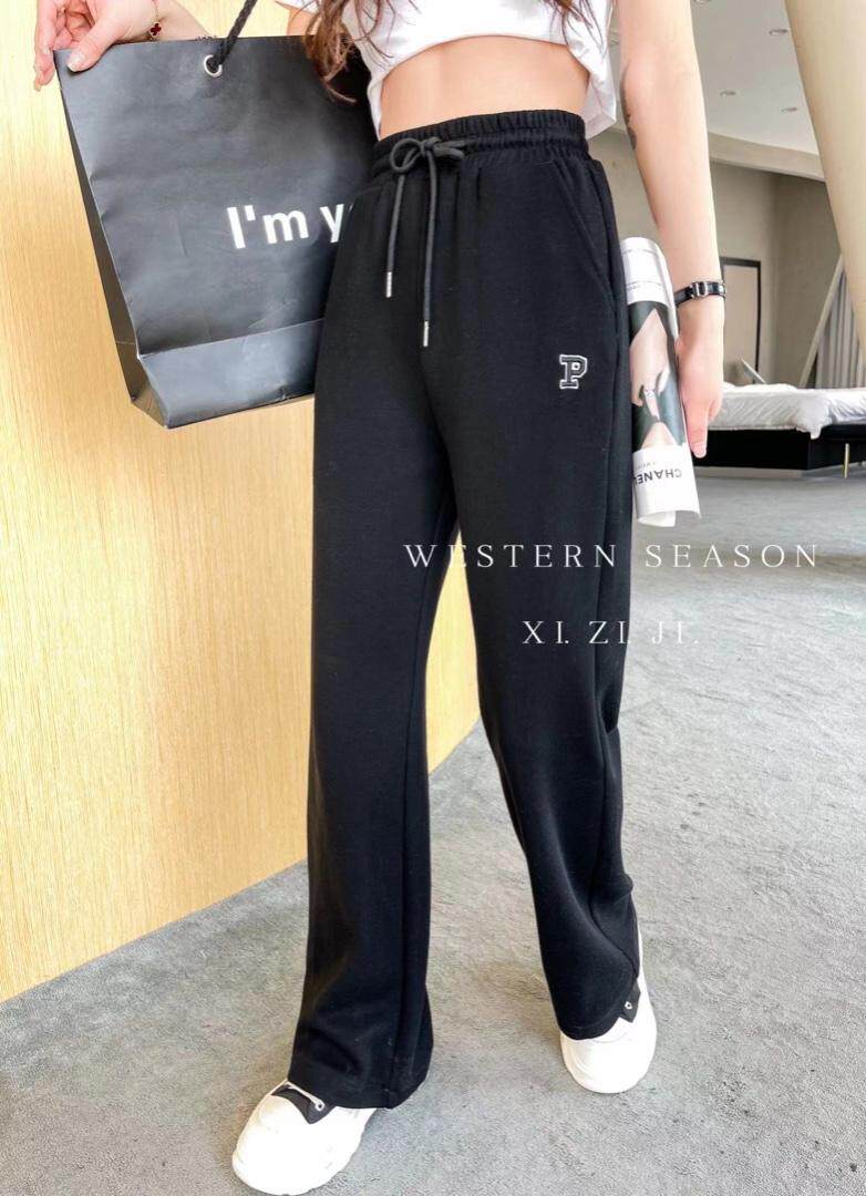 2022卫衣面料拖地裤，女装卫衣/绒衫，西子季