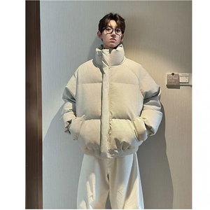 直播现货原版高品质冬季美式帆布皮棉服立体纹理加厚棉衣外套图片