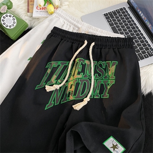 休闲短裤男夏季新款美式五分裤高街潮牌宽松运动沙滩裤GD108-P35图片