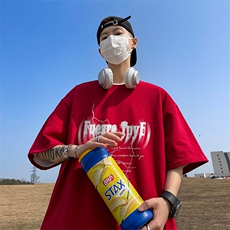 可设48小时发货支持抖音得物来样二开230克重磅美式短袖t恤MT366，男装T恤，电商A486-1