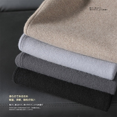 1325-7针加厚阔腿裤4色山羊绒时尚都市，男装休闲裤，台绒羊绒