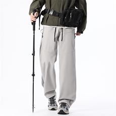 B221美式ins高街迷彩网状拉链休闲冲锋裤LK24387-特P46控78，男装休闲裤，电商B221