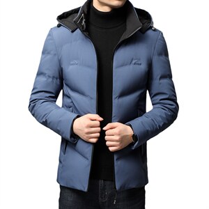 冬季新款中年人可卸帽休闲羽绒服装2021男装外套QLMF152056-P275,男装羽绒服,电商B212（原钱塘6029）