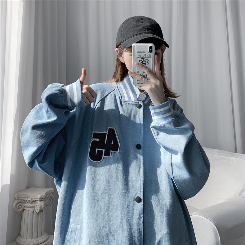 中性棒球领简约男女同款夹克上衣外套JK328/P90,男装夹克,星座202-3
