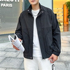 立领开衫精品夹克外套，男装夹克，星座1206-1（原A206-1）